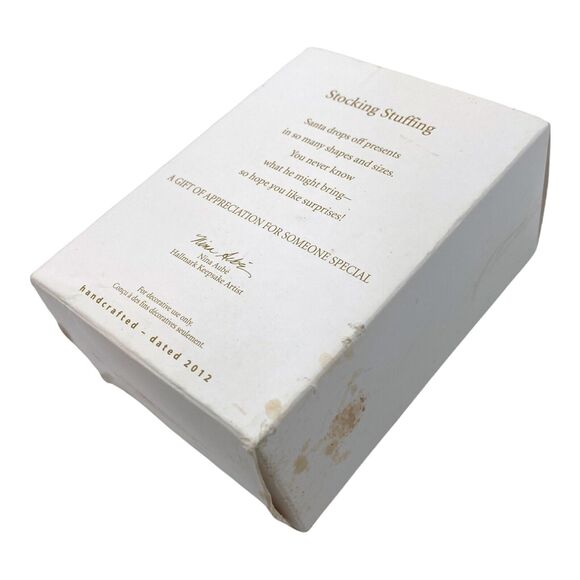 Hallmark Keepsake Ornament 2012 VIP Gift Santa Holding Puppy Christmas Dog Rare - Picture 12 of 12